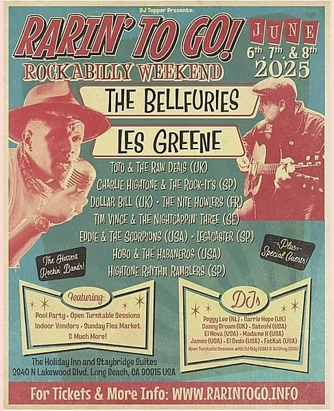 Rarin' To Go! Rockabilly Weekend - Day #1 — Let's Go Rockabilly!